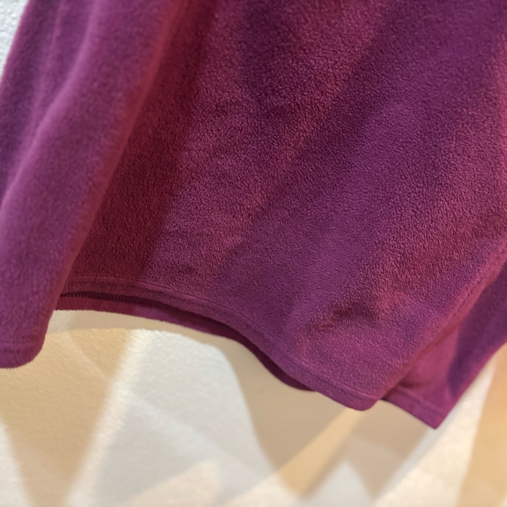 Columbia Two-Tone Snap Fleece Pullover | Women’s Medium flaw - Picture 4 of 10